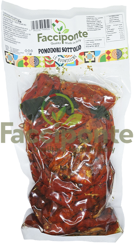 Getrocknete Tomaten in Öl