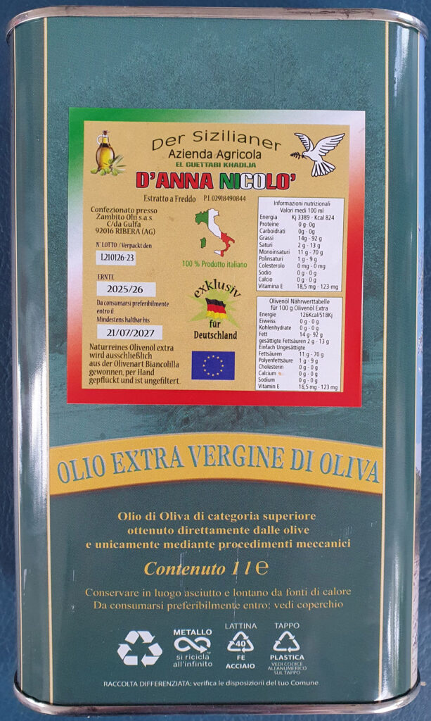 Olivenöl 1l